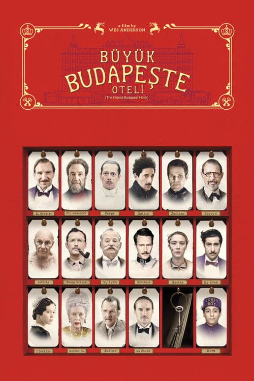 Büyük Budapeşte Oteli afişi