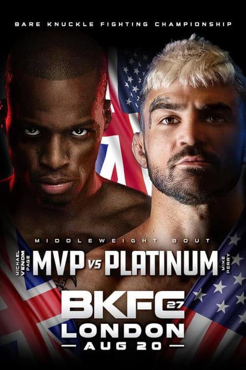 BKFC 27: Perry vs Page afişi