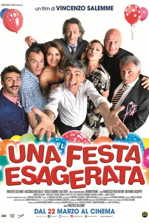 Una festa esagerata afişi