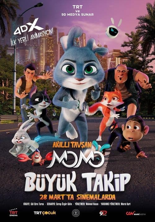 Akıllı Tavşan Momo: Büyük Takip afişi