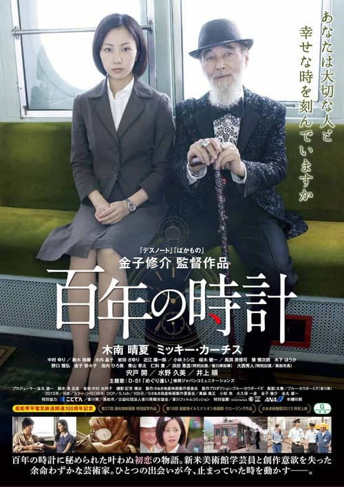 百年の時計 afişi