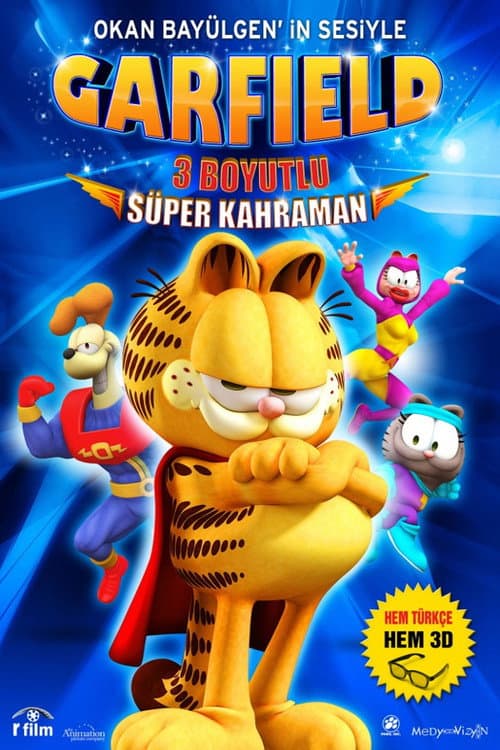Garfield Süper Kahraman afişi