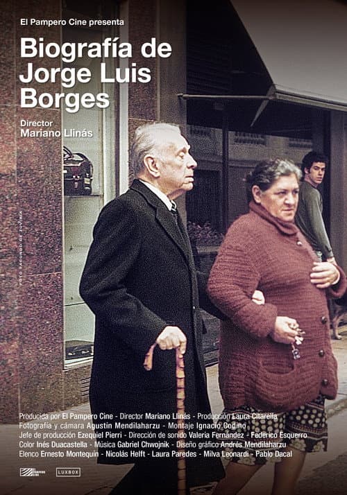 Biografía de Jorge Luis Borges afişi