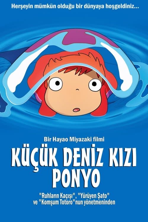 Küçük Deniz Kızı Ponyo afişi