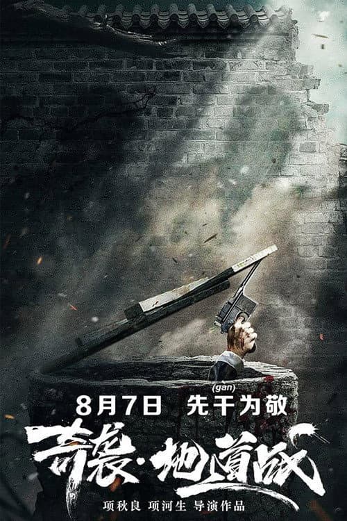 奇袭地道战 afişi