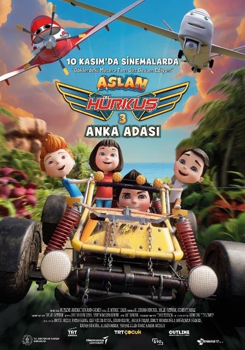 Aslan Hürkuş 3: Anka Adası afişi