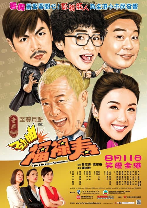 勁抽福祿壽 afişi