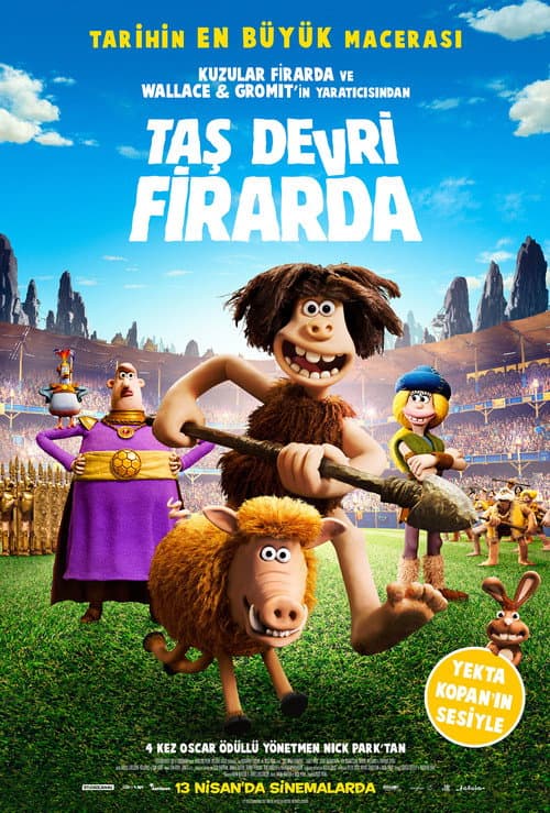 Taş Devri Firarda afişi