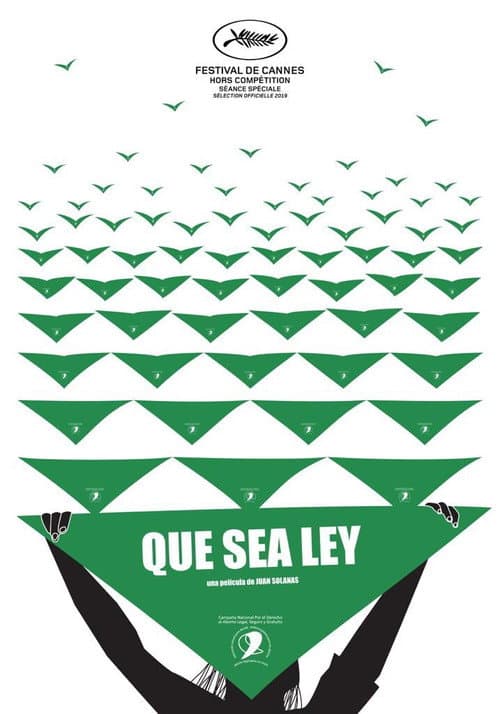 Que sea ley afişi