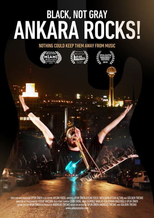 Gri Değil, Siyah: Ankara Rocks! afişi