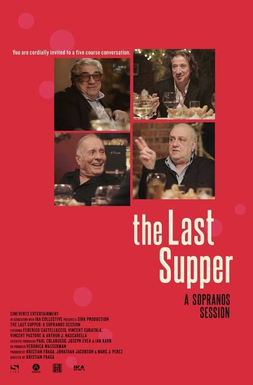 The Last Supper: A Sopranos Session afişi