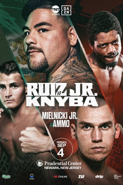 Andy Ruiz Jr. vs. Damian Knyba afişi