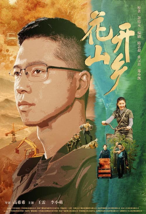 花开山乡 afişi