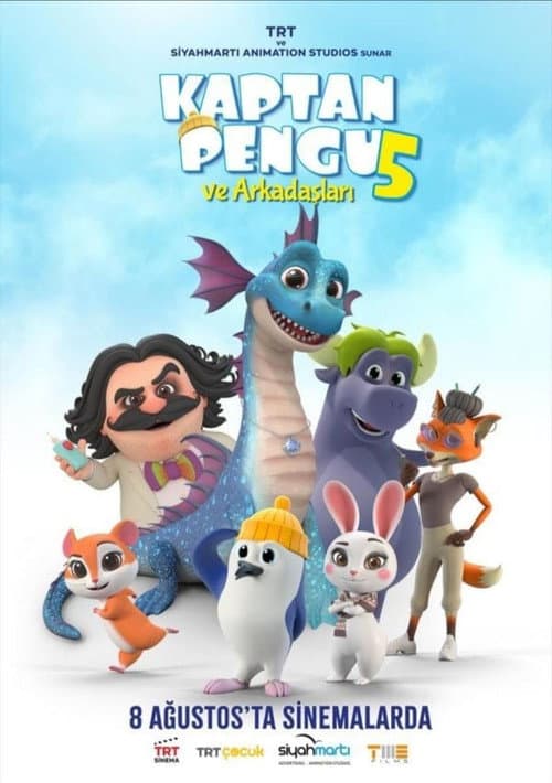 Kaptan Pengu ve Arkadaşları 5 afişi