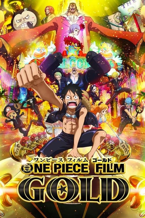 One Piece Film: Gold afişi