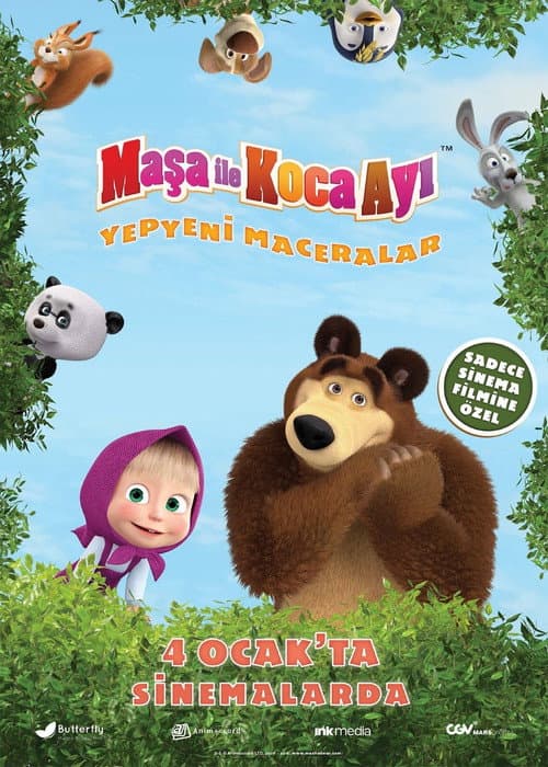 Maşa ile Koca Ayı: Yepyeni Maceralar afişi