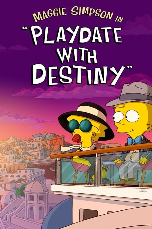 Maggie Simpson in "Playdate with Destiny" afişi