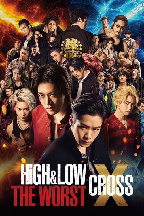 HiGH&LOW THE WORST X afişi