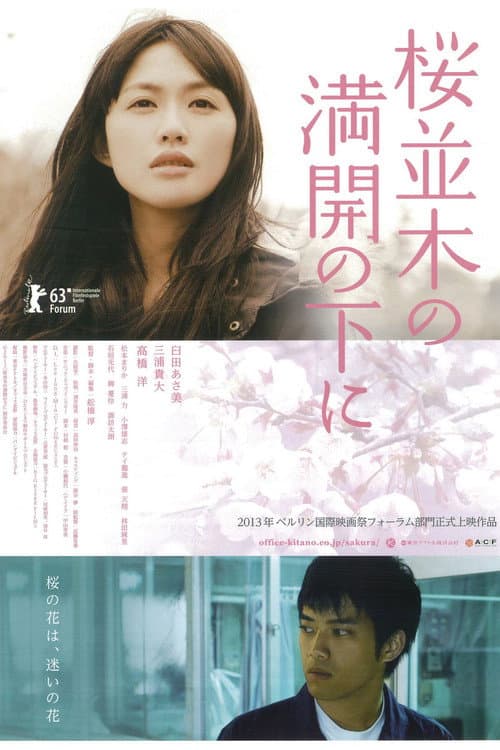 桜並木の満開の下に afişi