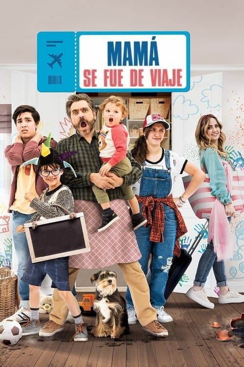 Mamá se fue de viaje afişi