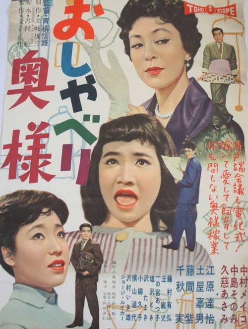 おしゃべり奥様 afişi