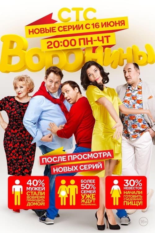 Воронины afişi