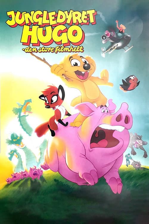 Jungledyret Hugo 2: Den store filmhelt afişi