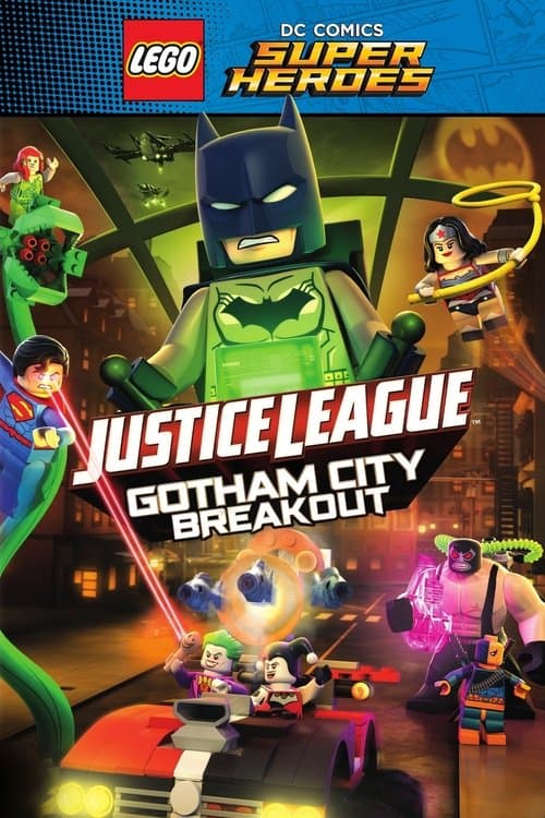 LEGO DC Comics Super Heroes: Justice League - Gotham City Breakout afişi