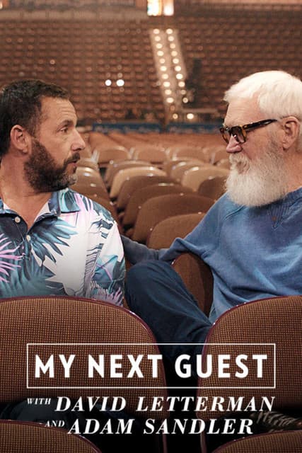 My Next Guest with David Letterman and Adam Sandler afişi