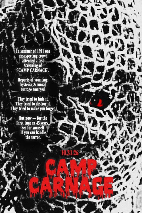 Camp Carnage afişi