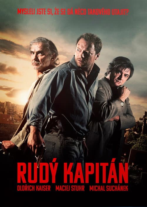 Červený kapitán afişi
