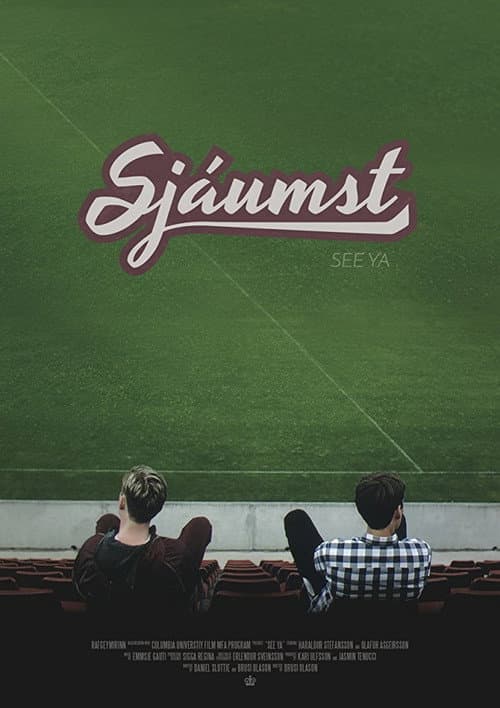 Sjáumst afişi