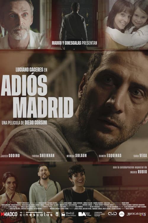 Adiós Madrid afişi