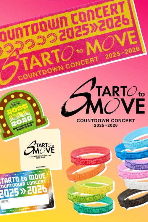 COUNTDOWN CONCERT 2025-2026 STARTO to MOVE afişi