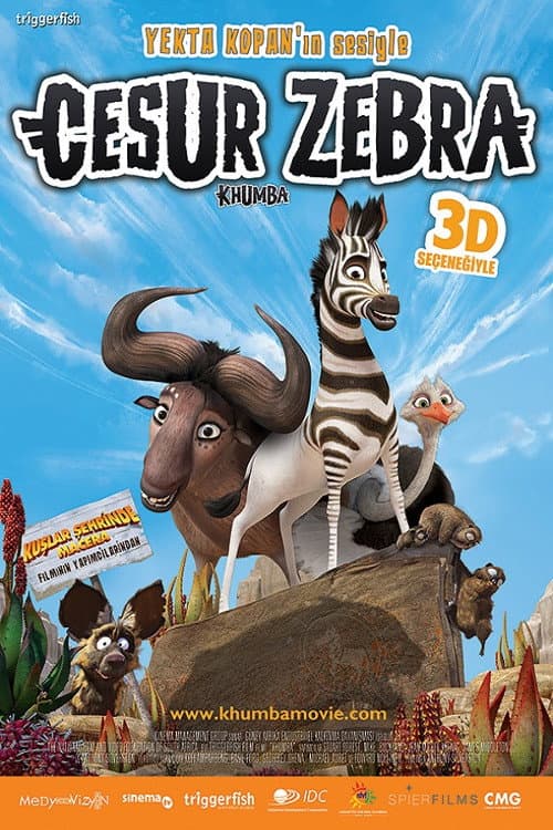 Cesur Zebra afişi