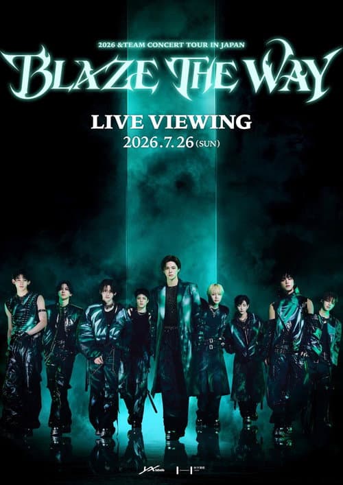2026 &TEAM CONCERT TOUR 'BLAZE THE WAY' in JAPAN afişi