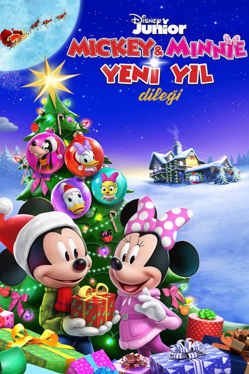 Mickey ve Minnie Yeni Yıl Dileği afişi