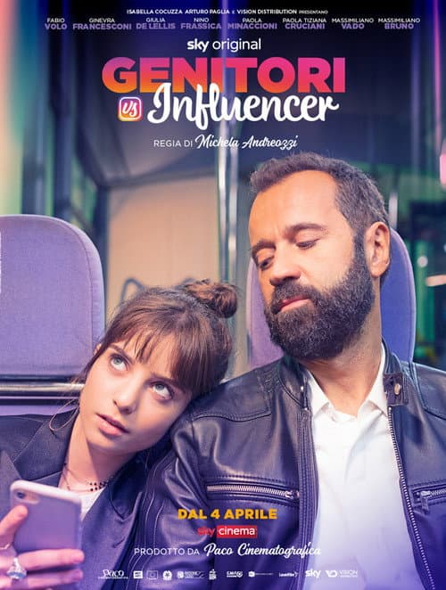 Genitori vs influencer afişi