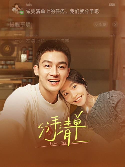 分手清单 afişi