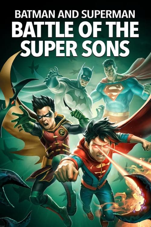 Batman ve Süpermen: Süper Oğulların Savaşı afişi