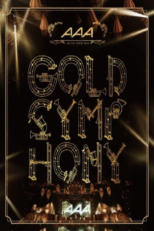 AAA ARENA TOUR 2014 -Gold Symphony- afişi