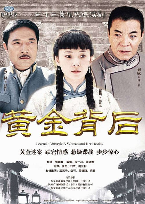 黄金背后 afişi