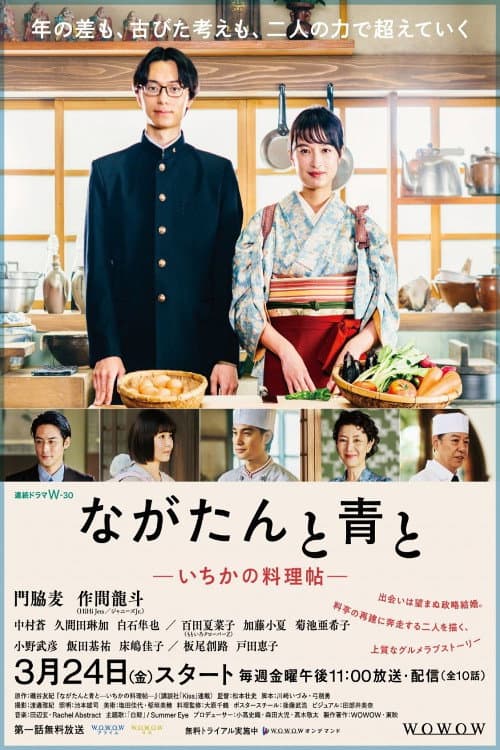 ながたんと青と -いちかの料理帖- afişi