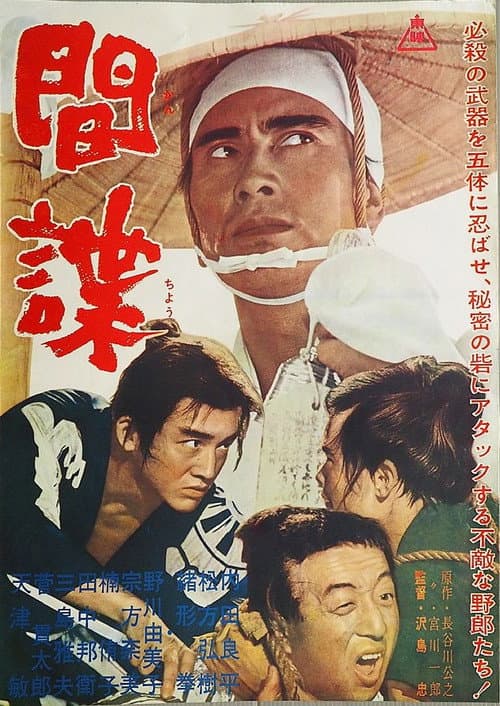 間諜 afişi