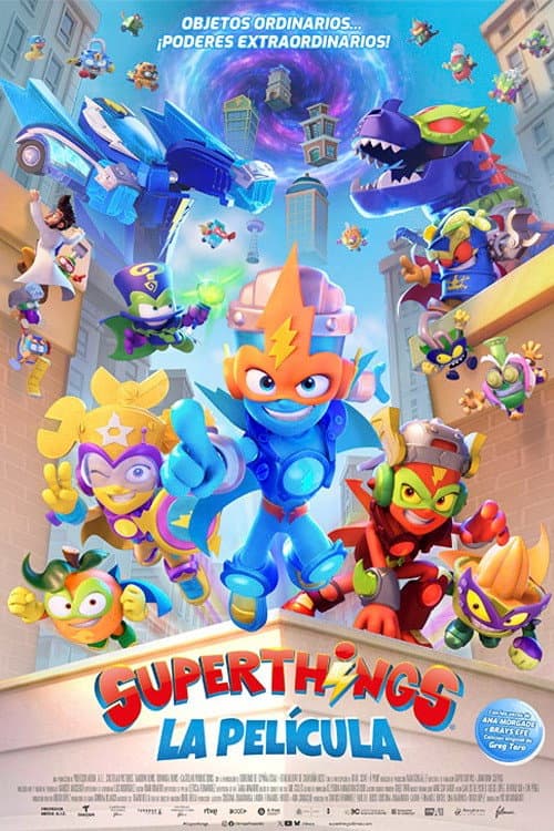 Superthings: La película afişi