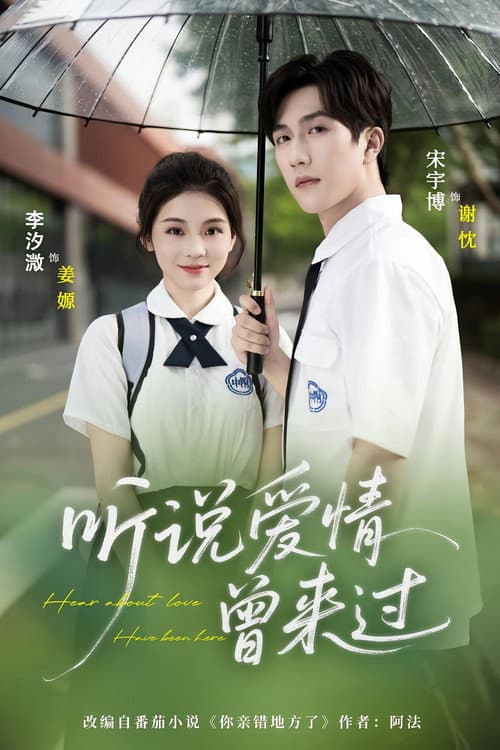 听说爱情曾来过 afişi