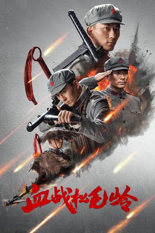 血战松毛岭 afişi