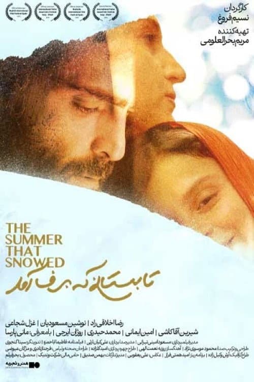 تابستانی که برف آمد afişi
