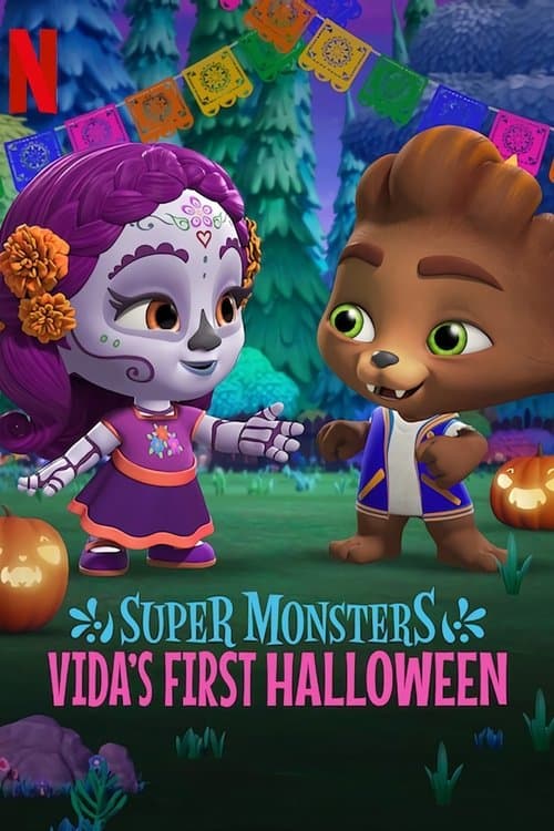 Super Monsters: Vida's First Halloween afişi