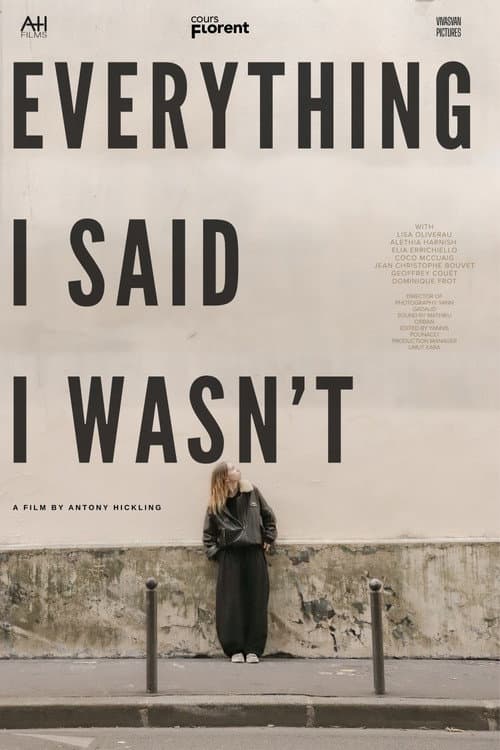 Everything I Said I Wasn't afişi